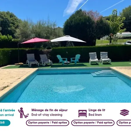 Pour 6 Avec Piscine Et Jardin *