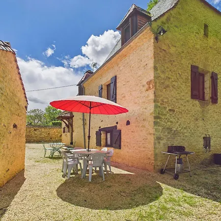 Ferienhaus Pour 6 Avec Piscine Et Jardin